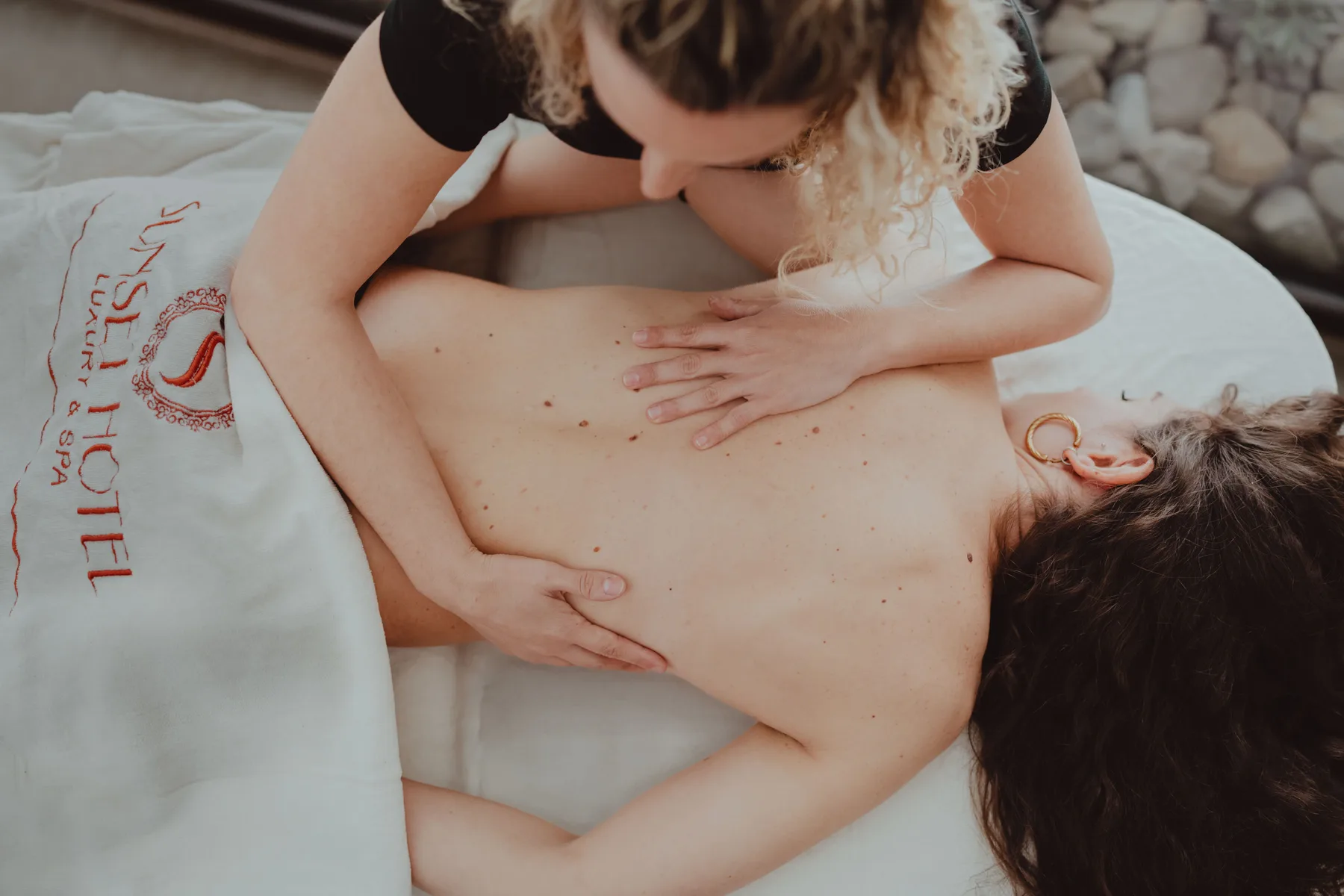 Tratamento de massagem