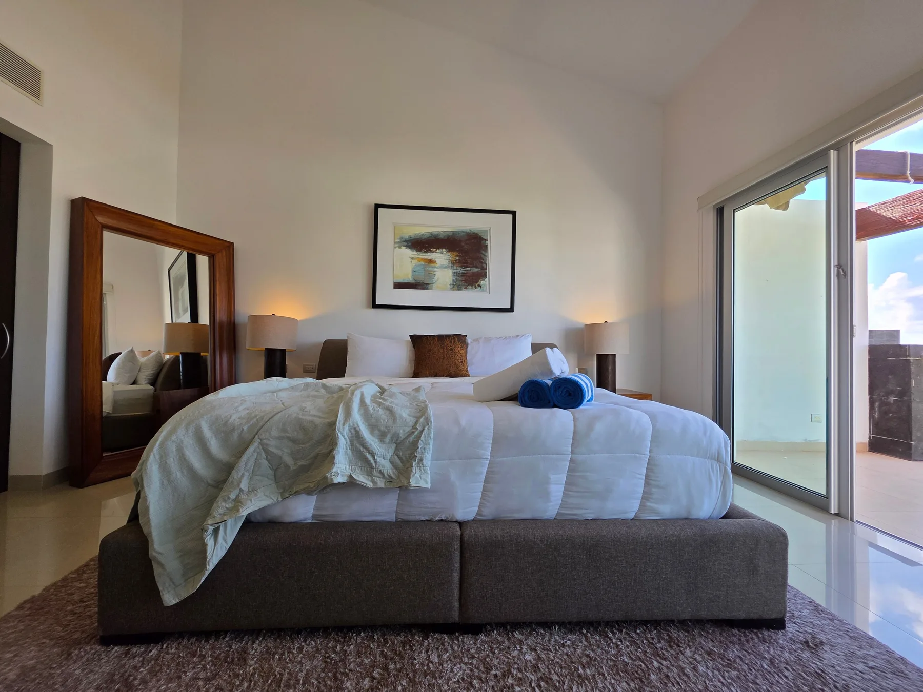 Master Terrace Suite com cama king-size